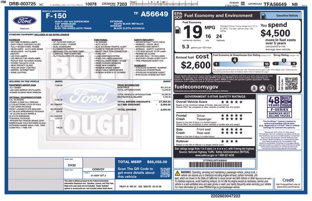 New 2026 Black Ford XLT image 24