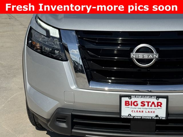 2025 Nissan Pathfinder SV Silver at Texan Dodge Chrysler Jeep Ram