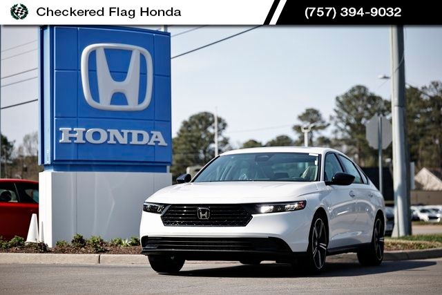 Platinum White 2026 Honda Accord Sedan Front-Wheel Drive Continuously Variable Transmission