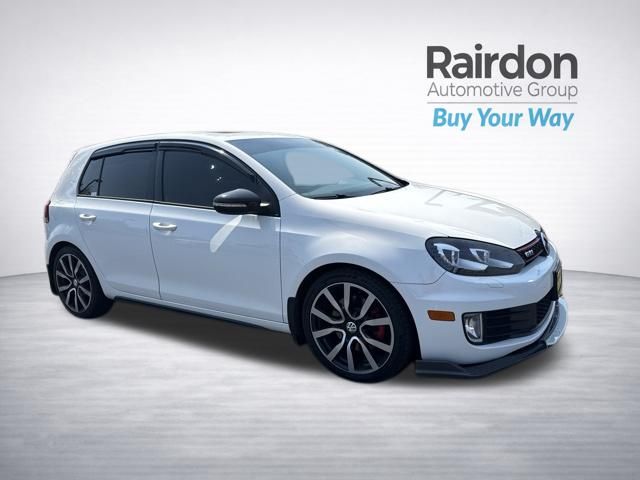 Candy White 2013 Volkswagen Golf GTI Hatchback Front-Wheel Drive 6-Speed Manual