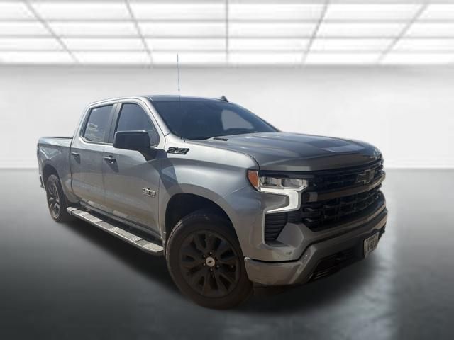 Sterling Gray Metallic 2023 Chevrolet Silverado 1500 Pickup Truck Four-Wheel Drive Automatic