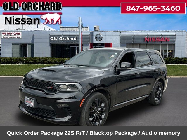 DB Black Crystal Clearcoat 2022 Dodge Durango SUV / Crossover All-Wheel Drive 8-Speed Automatic