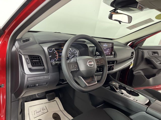 2025 Scarlet Ember Tintcoat Nissan Rogue S FWD SUV