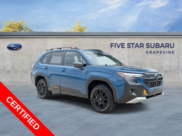 Geyser Blue 2026 Subaru Forester Wilderness Crossover AWD SUV / Crossover All-Wheel Drive Continuously Variable Transmission