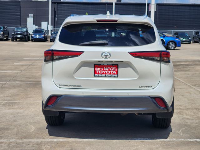 2021 Toyota Highlander Limited White at Don McGill Toyota
