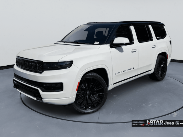 Bright White Clearcoat 2022 Jeep Grand Wagoneer SUV / Crossover Four-Wheel Drive 8-Speed Automatic