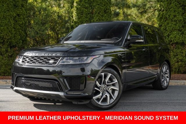 Black 2022 Land Rover Range Rover Sport Pickup Truck All-Wheel Drive 8-Speed Automatic