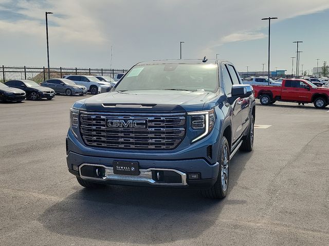 Downpour Metallic 2025 GMC Sierra 1500 Denali Ultimate Crew Cab 4WD Pickup Truck Four-Wheel Drive Automatic