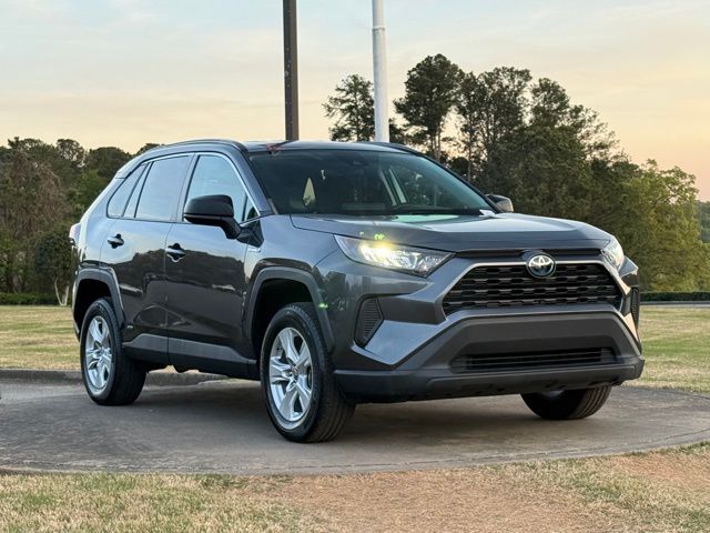 Magnetic Gray Metallic 2021 Toyota RAV4 Hybrid LE AWD SUV / Crossover All-Wheel Drive Continuously Variable Transmission