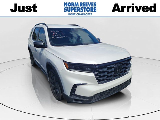 Platinum White Pearl 2023 Honda Pilot SUV / Crossover All-Wheel Drive Automatic