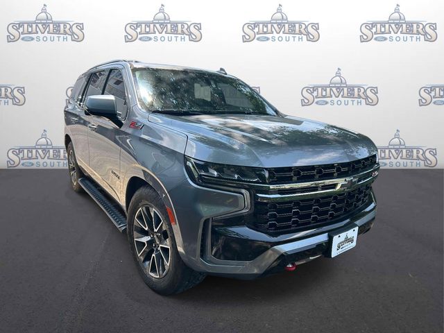 Gray (Satin Steel Metallic) 2021 Chevrolet Tahoe SUV / Crossover Four-Wheel Drive 