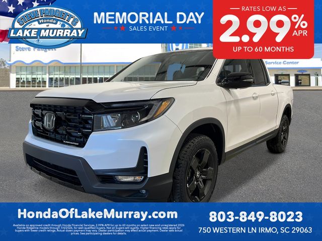 Platinum White Pearl 2026 Honda Ridgeline Black Edition AWD Pickup Truck All-Wheel Drive 9-Speed Automatic