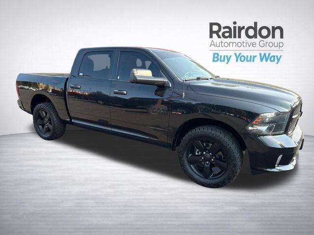 Brilliant Black Crystal Pearlcoat 2016 RAM 1500 Pickup Truck Four-Wheel Drive 8-Speed Automatic