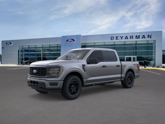 Gray 2026 Ford F-150 STX 4dr SuperCrew 4WD Pickup Truck Four-Wheel Drive Automatic