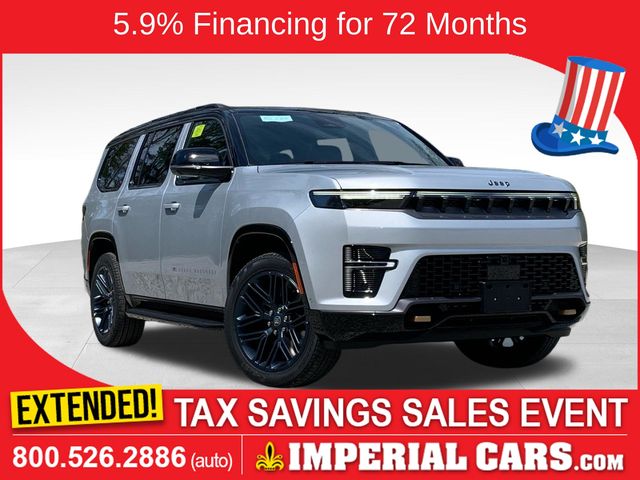 Silver Zynith 2026 Jeep Grand Wagoneer SUV / Crossover Four-Wheel Drive 8-Speed Automatic