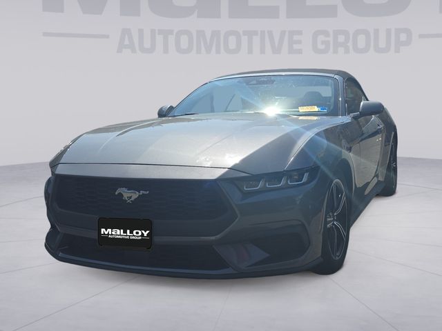 Gray Metallic 2024 Ford Mustang EcoBoost Premium Convertible RWD Convertible Rear-Wheel Drive Automatic