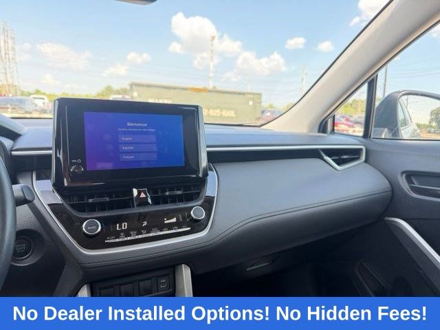 2025 Toyota Corolla Cross LE Silver at Monument Chevrolet