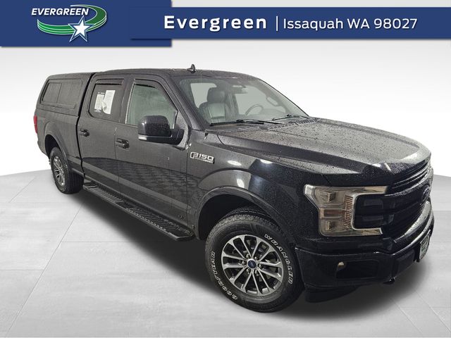 Agate Black Metallic 2019 Ford F-150 Lariat SuperCrew LB 4WD Pickup Truck Four-Wheel Drive Automatic