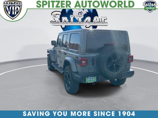 Certified Used 2021 Gray Jeep Unlimited Sahara Altitude image 8