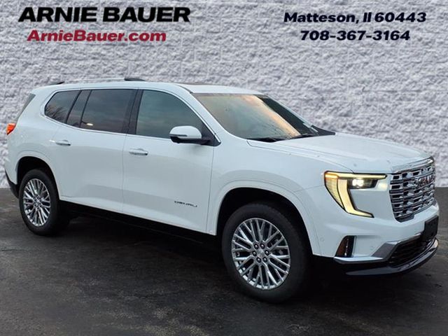Summit White 2026 GMC Acadia SUV / Crossover Four-Wheel Drive 8-Speed Automatic