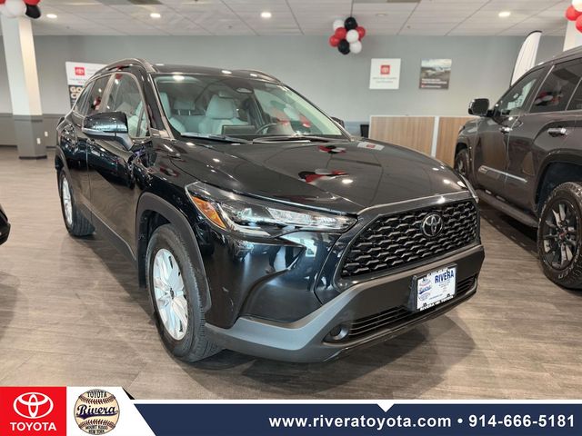 Jet Black 2023 Toyota Corolla Cross LE AWD SUV / Crossover All-Wheel Drive Continuously Variable Transmission