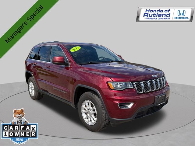 Velvet Red Pearlcoat 2019 Jeep Grand Cherokee SUV / Crossover Four-Wheel Drive 8-Speed Automatic