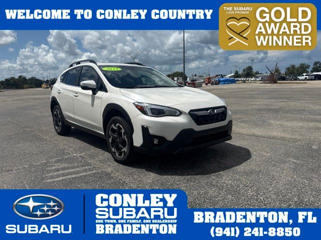 Crystal White Pearl 2023 Subaru Crosstrek SUV / Crossover All-Wheel Drive Continuously Variable Transmission