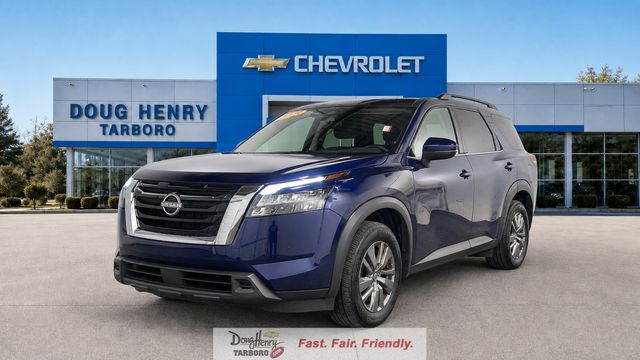 Deep Ocean Blue Pearl 2025 Nissan Pathfinder SUV / Crossover Front-Wheel Drive 9-Speed Automatic