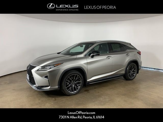 Atomic Silver 2018 Lexus RX Hybrid 450h F Sport AWD SUV / Crossover All-Wheel Drive Continuously Variable Transmission