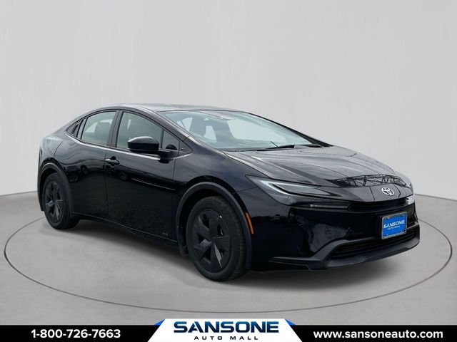 Midnight Black 2025 Toyota Prius LE AWD Hatchback All-Wheel Drive Continuously Variable Transmission