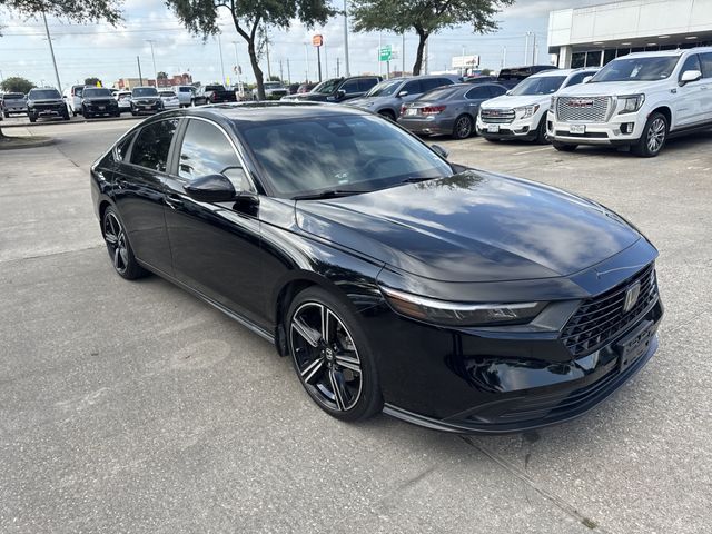 2024 Honda Accord Hybrid Sport Black at Classic Chevrolet Galveston
