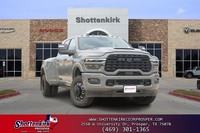 Gray Clearcoat 2026 RAM 3500 Pickup Truck Four-Wheel Drive 8-Speed Automatic