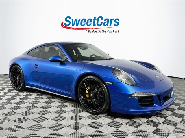 Sapphire Blue Metallic 2016 Porsche 911 Coupe Rear-Wheel Drive 7-Speed Automatic