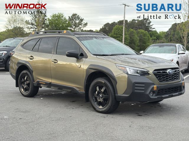 Green Metallic 2023 Subaru Outback Wilderness AWD SUV / Crossover All-Wheel Drive Continuously Variable Transmission