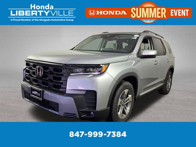 Solar Silver Metallic 2026 Honda Pilot SUV / Crossover All-Wheel Drive Automatic
