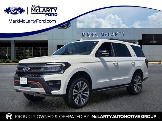 White Metallic 2024 Ford Expedition SUV / Crossover Four-Wheel Drive Automatic