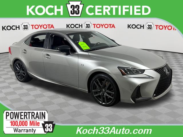 Silver 2019 Lexus IS Sedan All-Wheel Drive 6-Speed Automatic