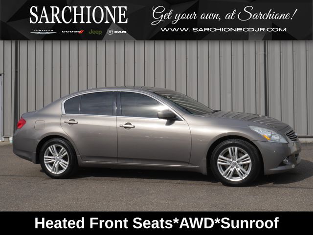 Smoky Quartz 2012 INFINITI G37 x Sedan AWD Sedan All-Wheel Drive 7-Speed Automatic