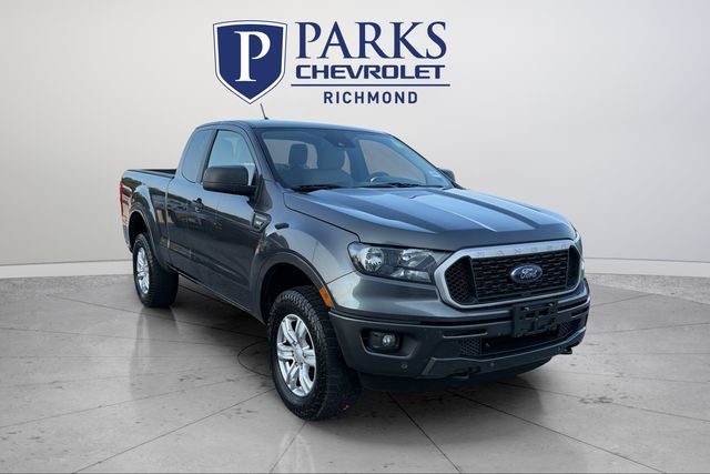 Gray (Magnetic) 2019 Ford Ranger Pickup Truck Four-Wheel Drive Automatic