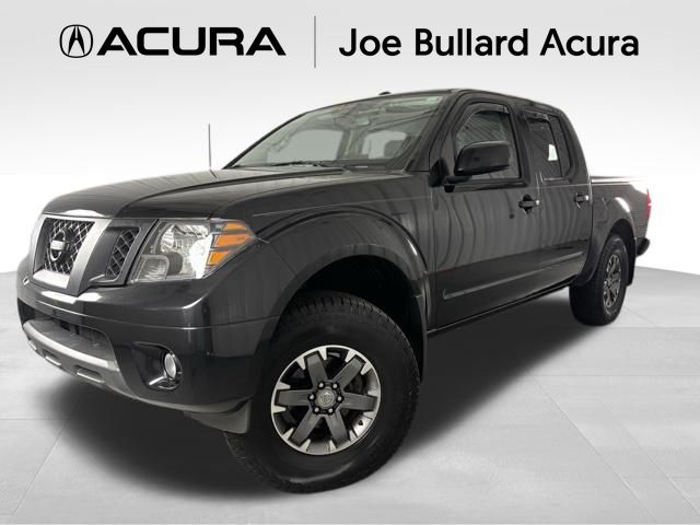 Gray (Magnetic Black) 2016 Nissan Frontier PRO-4X Crew Cab 4WD Pickup Truck Four-Wheel Drive 5-Speed Automatic Overdrive