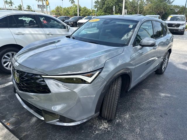 Solar Silver Metallic 2026 Acura ADX SUV / Crossover Front-Wheel Drive Continuously Variable Transmission
