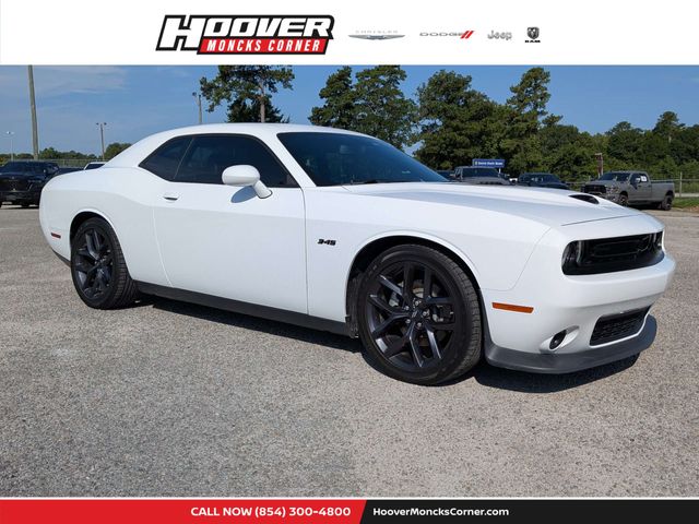 White 2023 Dodge Challenger Coupe Rear-Wheel Drive 8-Speed Automatic