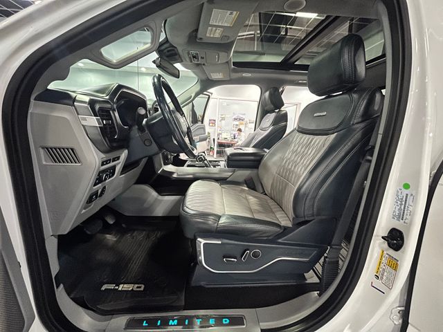 2023 Ford F-150 Limited White at Matthews Motors of Wilmington