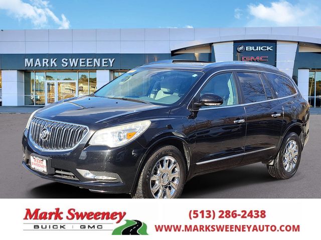 Black (Ebony Twilight Metallic) 2016 Buick Enclave Leather FWD SUV / Crossover Front-Wheel Drive 6-Speed Automatic Overdrive