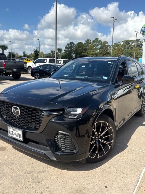 Jet Black 2025 Mazda CX-70 SUV / Crossover All-Wheel Drive 8-Speed Automatic