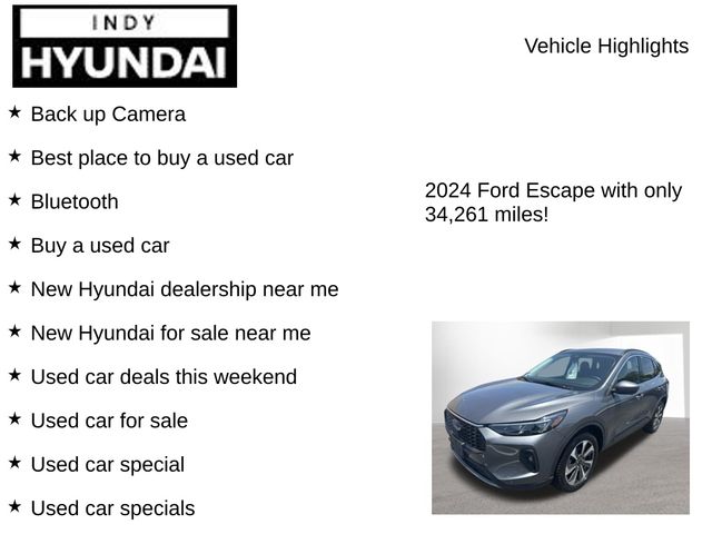 Used 2024 Ford Escape Platinum For Sale in Indianapolis, IN