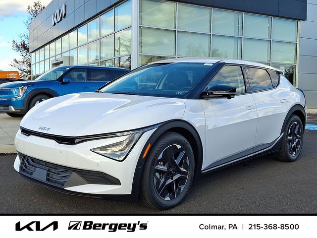 Glacier White Pearl 2025 Kia EV6 Light Long Range AWD SUV / Crossover All-Wheel Drive 1-Speed Automatic