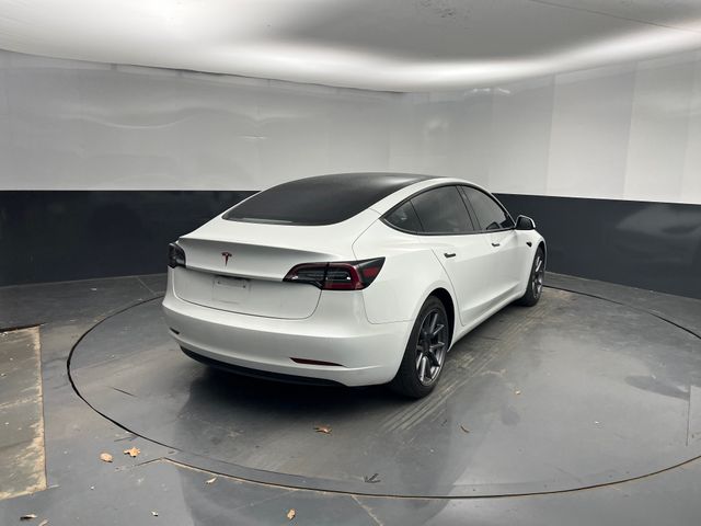 2021 Pearl White Multi-Coat Tesla Model 3 Standard Range Plus RWD Sedan