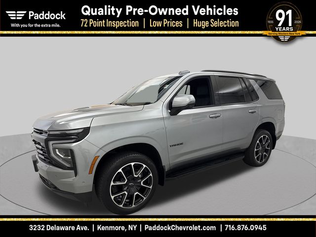 Sterling Gray Metallic 2025 Chevrolet Tahoe SUV / Crossover Four-Wheel Drive 