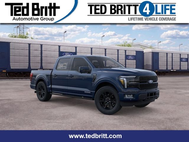 Blue Metallic 2026 Ford F-150 Pickup Truck Four-Wheel Drive Automatic